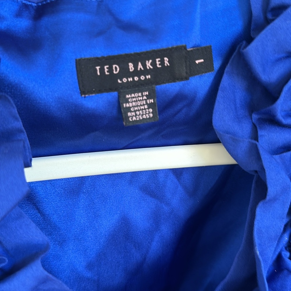 Ted Baker London Ruffled Pencil Midi Dress - Picture 5 of 7